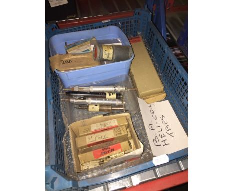 A box of BA heli coil taps and insert tools. 