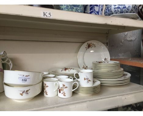 A royal worcester tea and dinner service 
