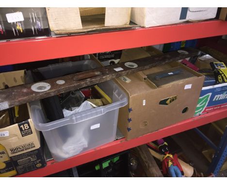 4 boxes of misc tools. 
