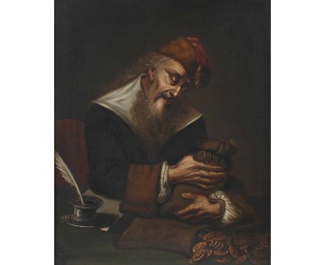 Öl/Holz, 18. Jahrhundert, Portrait eines Exekutivbeamten des Herrschers, keine erkennbare Signatur, Höhe 54 cm x Breite 44 cm