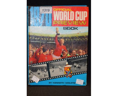 An official World Cup preview 1970 book, signed by various World Cup footballers including Pele, Billy Bremner, Eusebio, Pi S