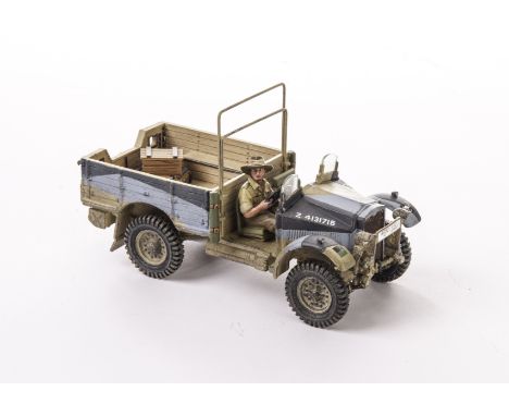 King & Country British Desert Army, EA 62 Morris CS8 15cwt truck 