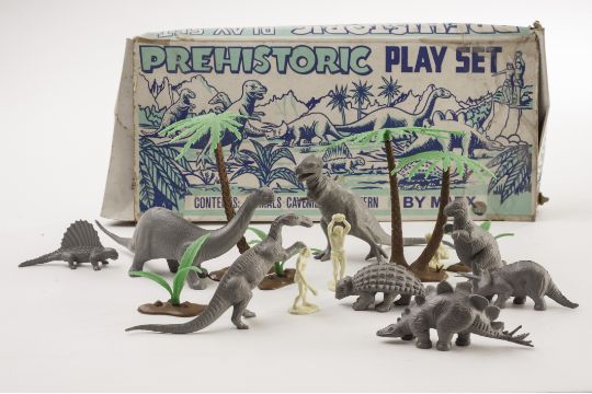 marx prehistoric playset