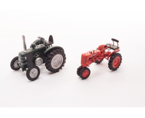 Scaledown Models 1:32 Scale Tractors, Allis-Chalmers Rowcrop and Field Marshall, well built, VG-E (2) 