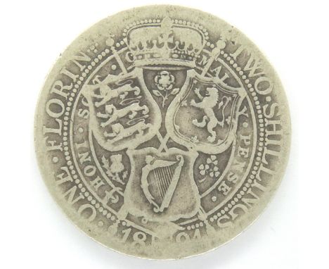 1894 silver florin of Queen Victoria. P&amp;P Group 1 (£14+VAT for the first lot and £1+VAT for subsequent lots) 