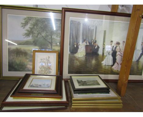 Monet and various prints&nbsp;