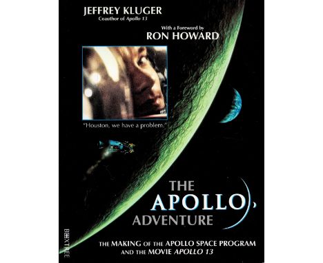 Buzz Aldrin Signed Paperback Book Titled- The Apollo Adventure, The Making Of The Apollo Space Program And The Movie Apollo 1