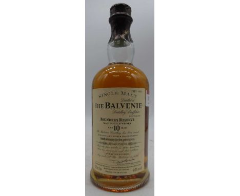 The Balvenie Founder's Reserve aged 10 years single malt Scotch whisky, 70cl, 40%, one bottle 