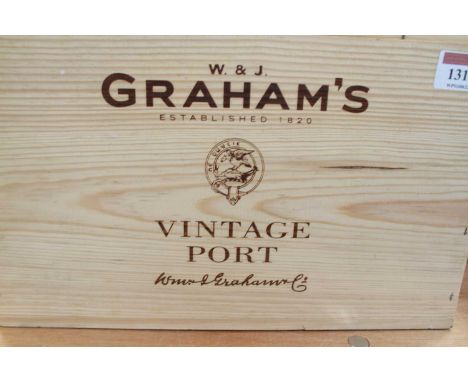 Graham's vintage port, 2011, six bottles (OWC)