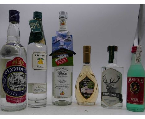 Mixed lot to include Campari Red Passion, one bottle in carton; Bell's blended Scotch whisky, one bottle; Jack Daniels Silver