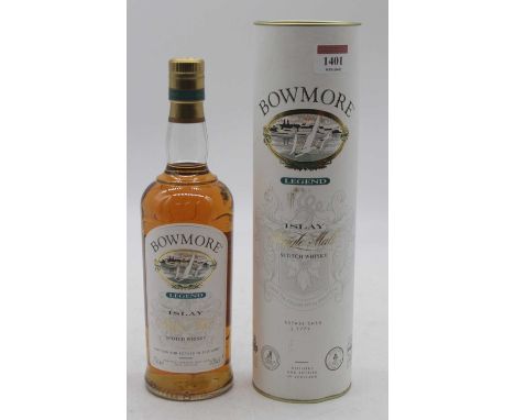 Bowmore Legend Islay single malt Scotch whisky, 70cl, 40%, one bottle in carton