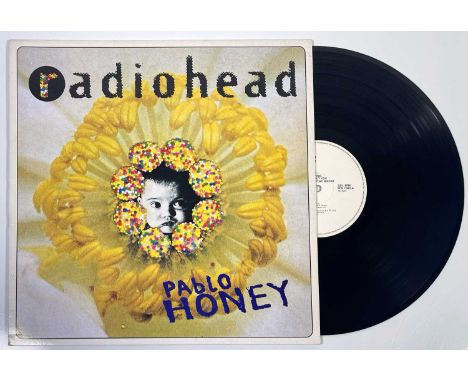 RADIOHEAD - PABLO HONEY LP (ORIGINAL UK COPY - PARLOPHONE PCS 7360). A well kept original UK copy of the February 1993 LP fro