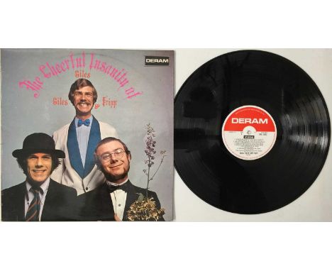 GILES, GILES AND FRIPP - THE CHEERFUL INSANITY OF LP (UK STEREO - DERAM - SML 1022). A sought-after, original UK stereo LP pr