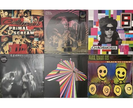 PRIMAL SCREAM - 12"/ LP/ 10" COLLECTION. An extensive collection of 30 12"/ LPs/ 10" by Primal Scream. Titles include Chaosmo