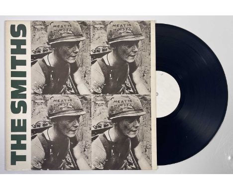 THE SMITHS - MEAT IS MURDER LP (ORIGINAL UK WHITE LABEL TEST PRESSING - ROUGH 81). Fantastic Smiths rarity with this original