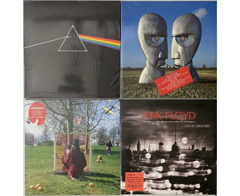 PINK FLOYD AND RELATED - LP/ CD PACK (REISSUES/ INC BOX SET). A super selection of 5 LPs/ CD box set pack by Pink Floyd and r