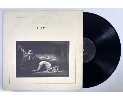 JOY DIVISION - CLOSER LP (ORIGINAL UK 'TRANSLUCENT RED' COPY - FACTORY FACT 25). Solid example original translucent red vinyl