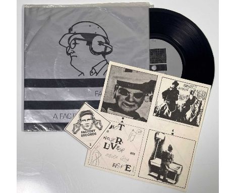 "FAC-2" A FACTORY SAMPLE EP (COMPLETE ORIGINAL UK COPY - FACTORY RECORDS FAC-2). Completely ace to see seldom seen complete (