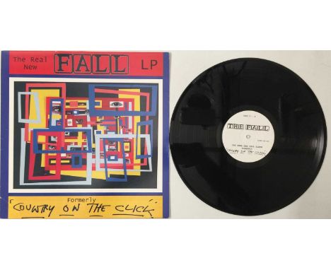 THE FALL - THE REAL NEW FALL LP FORMERLY 'COUNTRY ON THE CLICK' LP (UK STOCK COPY - SIGNED BY MARCUS PARNELL - ACTION RECORDS