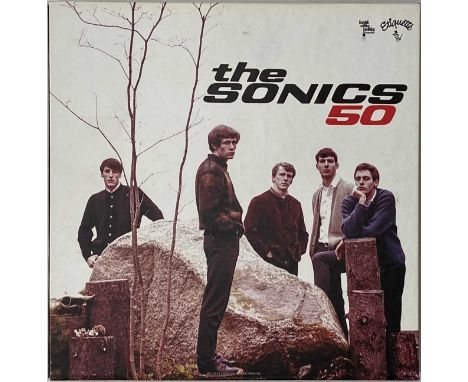 THE SONICS - 50 (2015 LP BOX SET - ETIQUETTE RECORDS LP 2050). Deluxe 3 x LP box set from The Sonics produced in limited quan