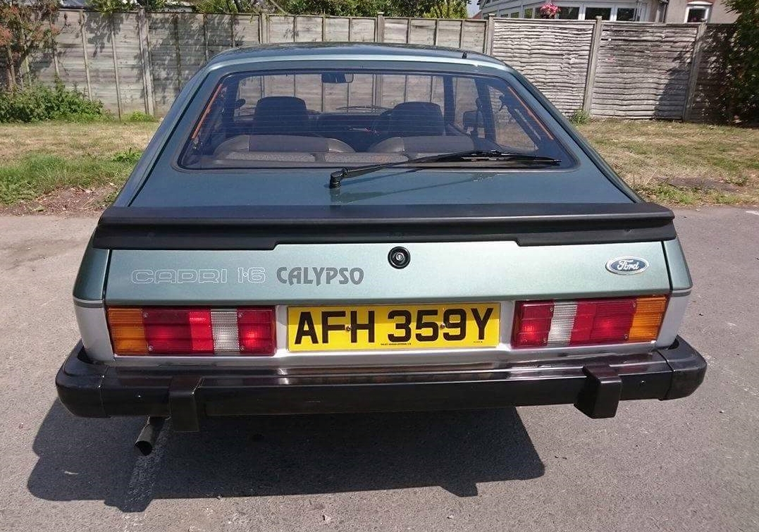 Ford Capri 1.6 Calypso Limited edition, one owner since new, in two