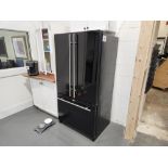 JennAir 20 cu. ft. French Door Counter Depth Refrigerator with Internal Water Dispenser: Glass on