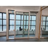 Glass Sliding Door approx. 9'-6"" x 9' - Showroom Display