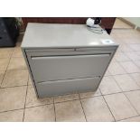 2-Drawer Metal Filing Cabinet