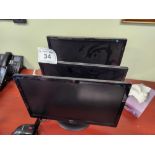 Lot of 3 Monitors