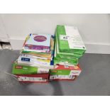 Lot of Assorted Paper Products