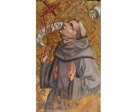 Master Alejo&nbsp;(Master de la Calzada) (active in Palencia, first decades of the 16th century)"Saint Francis of Assisi"Oil 