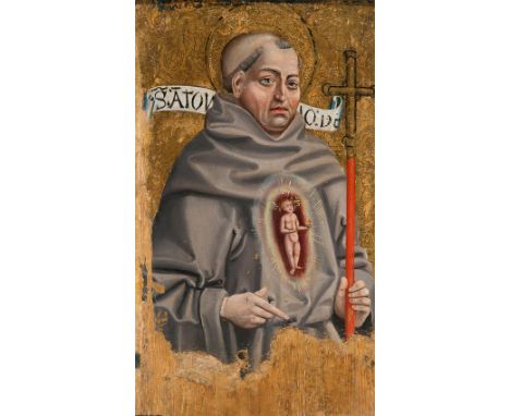 Master Alejo (‘Maestro de la Calzada’) (active in Palencia, first decades of the 16th century)"Saint Anthony of Padua"Oil on 