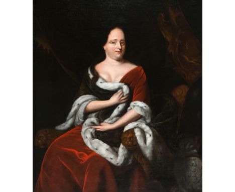 Spanish School. Early 19th century."Portrait of Maria Isabel of Braganza"Oil on canvas.120 x 106 cm.Maria Isabel de Bragança,