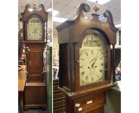 GRANDFATHER CLOCK WITH CASE