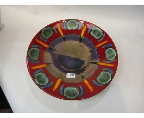 A Poole Pottery 'Infusion' charger. 39.5cm diameter