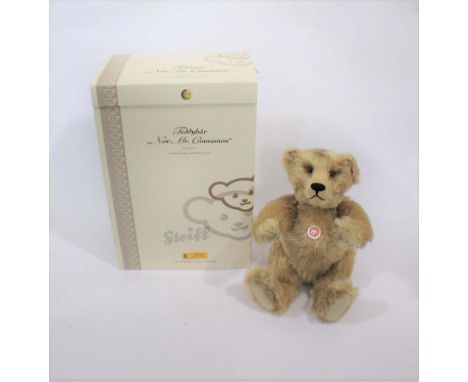 BOXED STEIFF TEDDY BEAR - MR CINNAMON a Steiff Teddy Bear New Mr Cinnamon, No 561 of 3000 produced. With it's box and certifi