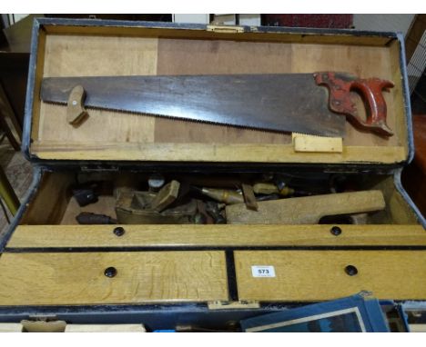 A toolbox and contents 