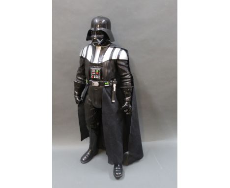 A Jakks Pacific Lucas Film Ltd large scale plastic model of Darth Vader measuring 80cm tall