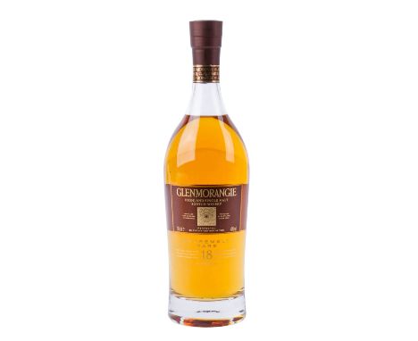 GLENMORANGIE EXREMELY RARE Highland Single Malt Scotch Whisky '18 Years old' Region: Ross-Shire, Schottland, 43% Vol., 700 ml