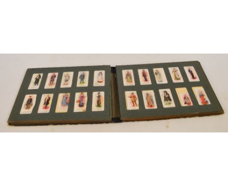 CIGARETTE CARDS; an album containing a small collection to include "Wonders of the World", "Aristocrats of the Turf" and "Col