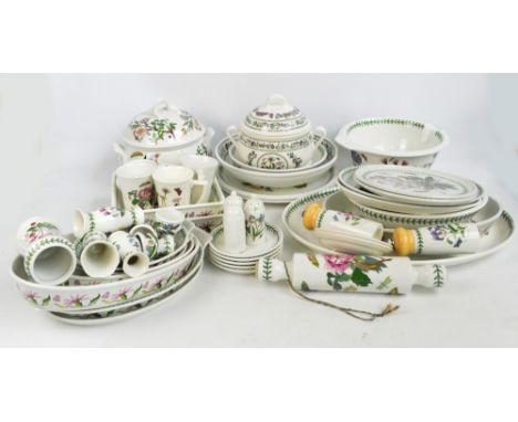 An extensive quantity of Portmeirion "The Botanic Garden" dinner and teaware to include a large soup tureen and cover, variou