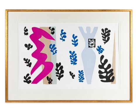 HENRI MATISSE (1869-1954), 'Le Lanceur De Couteaux' lithograph, 70cm x 95cm, published verve 1958, printed by Mourlot, Paris,