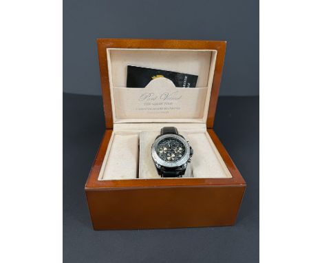 A Pard Vuireal dress watch 'The Showtime' Diamond Chronograph in box