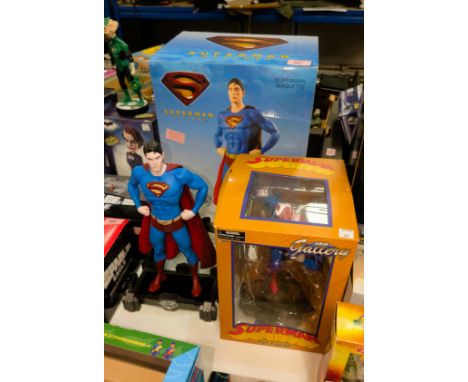 Superman -&nbsp;DC Direct limited edition&nbsp;Superman Returns hand-painted, cold-cast porcelain statue figure maquette, hei
