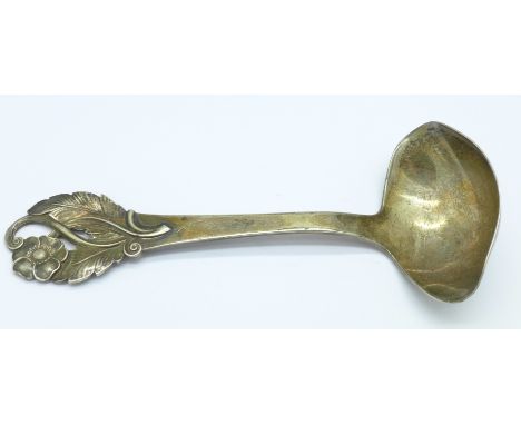 A Danish silver ladle, 1939, Johannes Siggaard