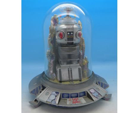 A Lost In Space limited edition Robot B-9, with glass dome