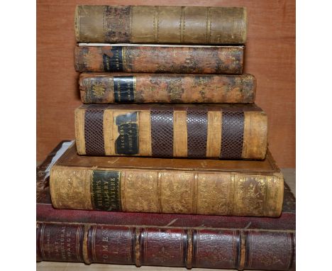 Two vols 'Robertsons America', 'Dickens Dombay & Son', 'Milner's Gallery Of Nature', 'The Life And Adventures Of Nicholas Nic