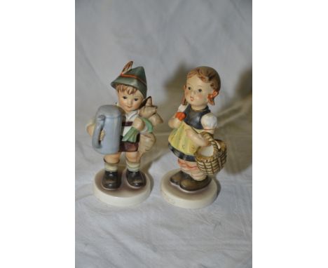 Two large Hummel figurines