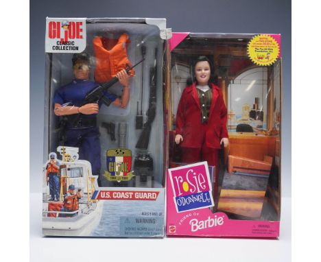 Collection includes two boxed dolls from prominent toymakers. The first is a Hasbro G.I. Joe Classic Collection U.S. Coast Gu