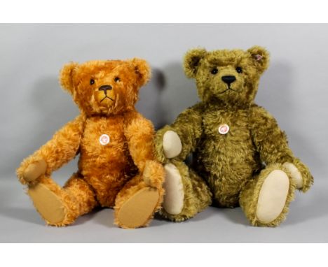 Two limited edition Steiff teddy bears - "Ferdinand Teddy Bear" (No. 196 of 1000), 24ins, and red/brown teddy bear (No. 889 o